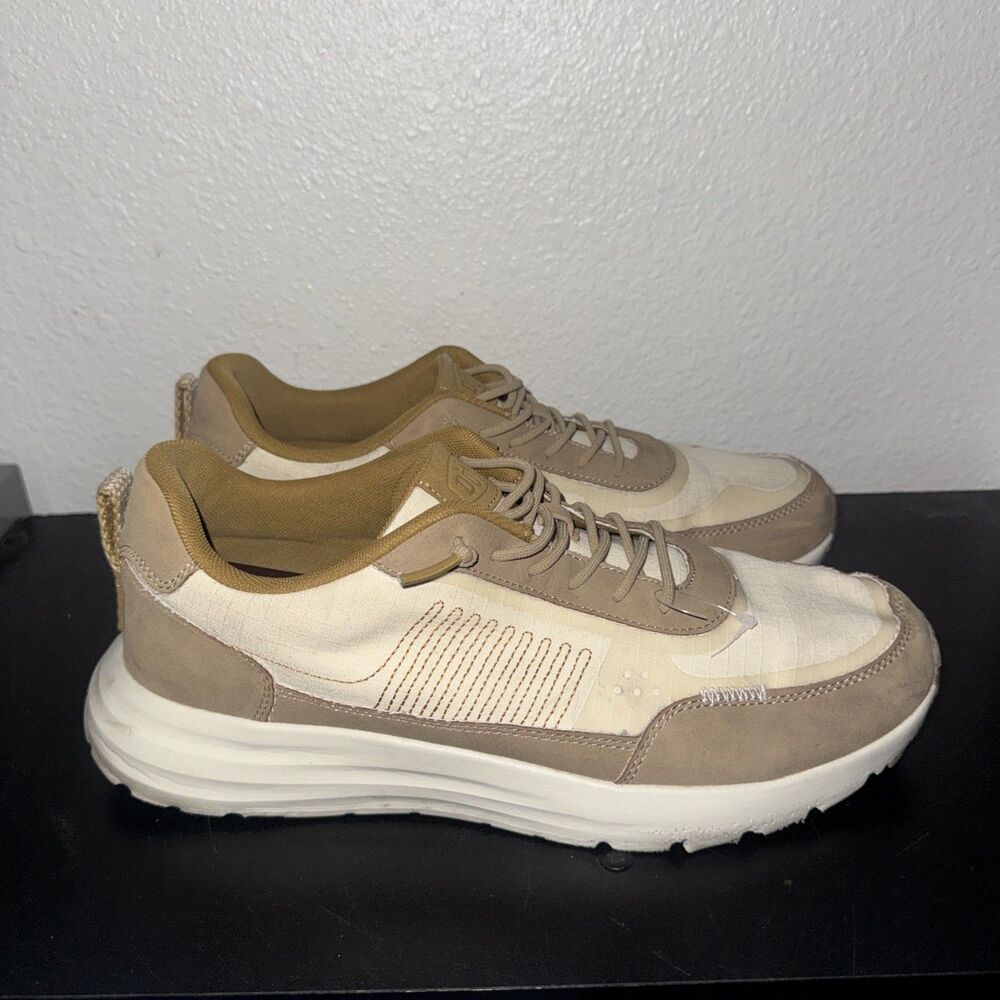 Hey Dude Men's Sirocco Alta M Hype Sneaker Shoes Size 11 Silver Birch